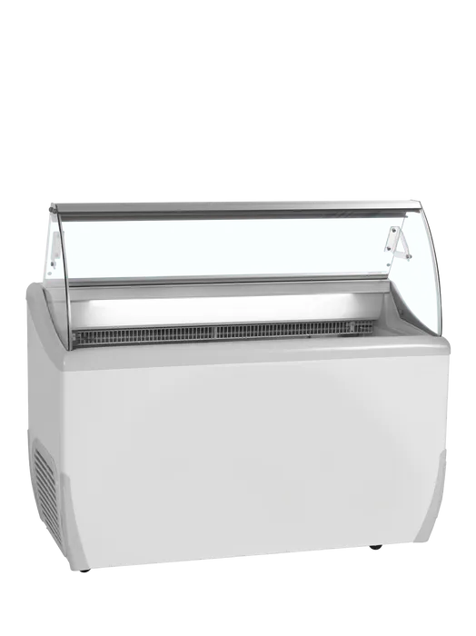 Vitrine à glaces 7 bacs de 5L - clicktofournisseur.com