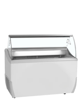 Vitrine à glaces 7 bacs de 5L - clicktofournisseur.com