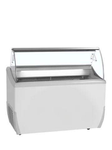 Vitrine à glaces 7 bacs de 5L - clicktofournisseur.com