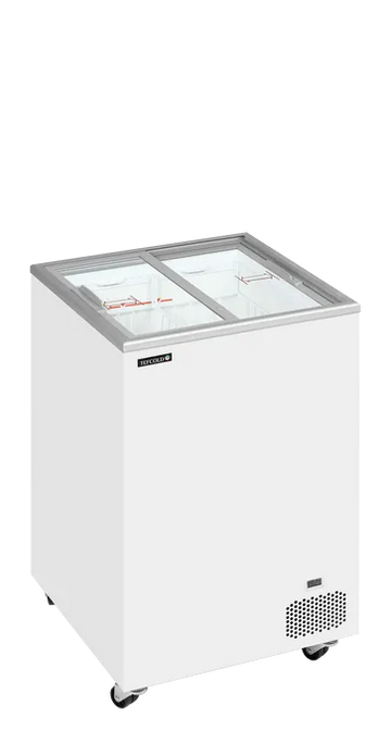 Conservateur portes vitrées coulissantes 91L - clicktofournisseur.com