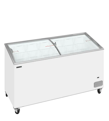 Conservateur incliné portes vitrées 398L - clicktofournisseur.com