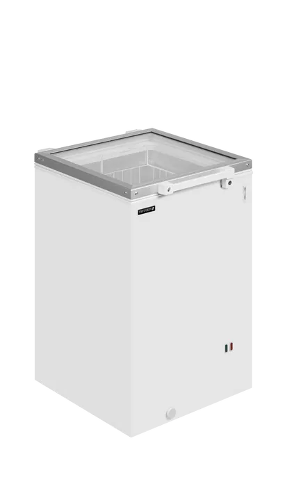 Conservateur couvercle plat relevable 105L - clicktofournisseur.com