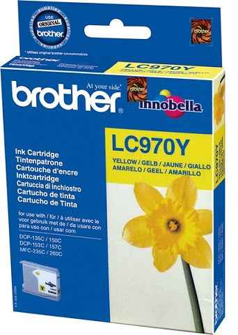 BROTHER LC-970 ink cartridge yellow standard capacity 300 pages 1-pack