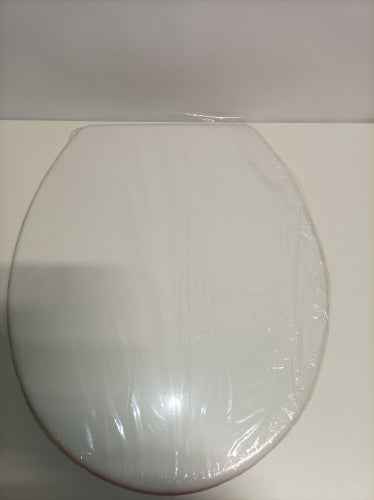 Retour client Ecost Abattant WC Cornat Safeline 2.0 aspect blanc classique facile d'entretien Duroplast rehaussé