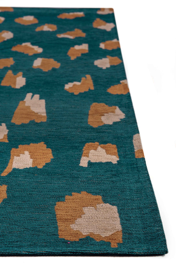 Tapis de salon moderne tissé plat ARIES