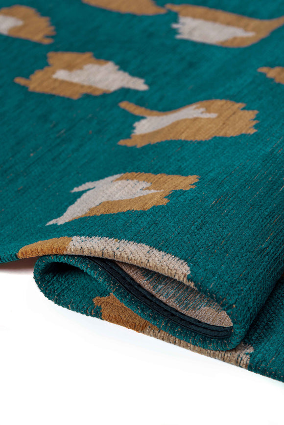 Tapis de salon moderne tissé plat ARIES