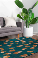 Tapis de salon moderne tissé plat ARIES