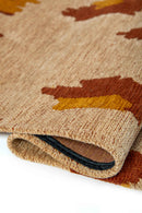 Tapis de salon moderne tissé plat ARIES