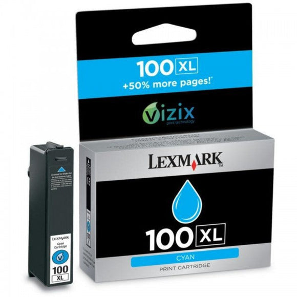 Lexmark 100xl cyan - Clicktofournisseur.com