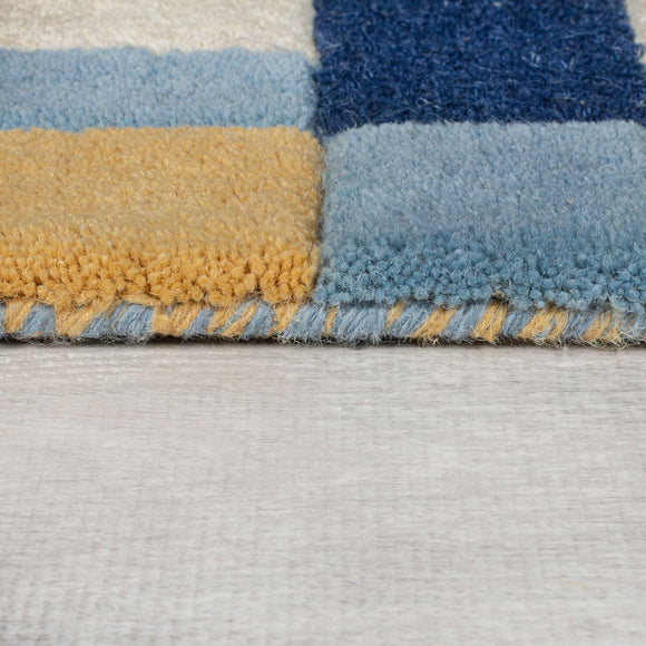 Tapis moderne en laine yaki