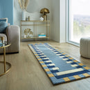 Tapis moderne en laine yaki