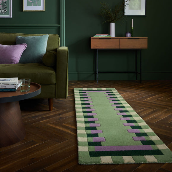 Tapis moderne en laine yaki