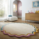 Tapis de salon design en laine RUSK-4