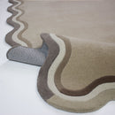 Tapis de salon design en laine RUSK-14
