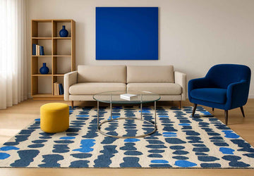 Tapis salon et chambre tissé plat LOLA