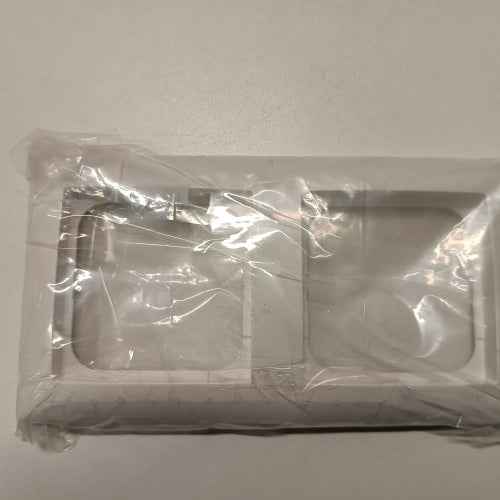 Ecost customer return EBROM Complete Set LED Dimmer/Rotary Dimmer + Busch Jäger Balance Si Alpine Wh