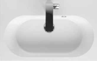 Lavabo riho enna en céramique 60x38 h 3 cm - Clicktofournisseur.com