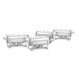 Ensemble de réchauds, HENDI, GN 1/1, 7,5 L, 600 x 355 x (H) 305 mm