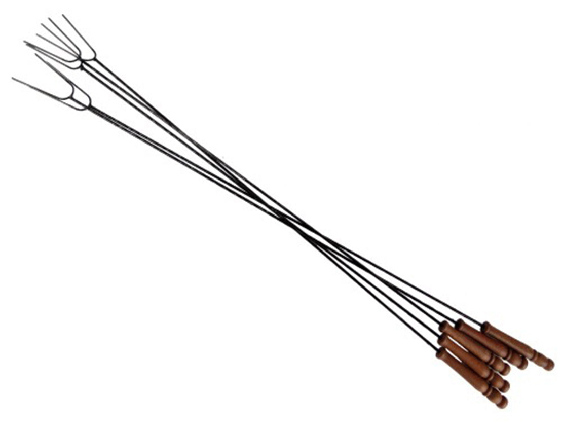 Lot de 10 fourches pour barbecue et grillade 100cm lot de 10 fourches - longueur: 100 cm - matière: acier - poids total: 4 kg fabrication européenne - Clicktofournisseur.com