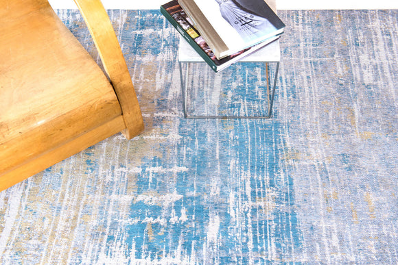 Tapis de salon et chambre tissé plat STREAKS
