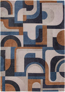 Tapis de salon et chambre tissé plat MODULE-1