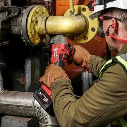 M18 FUEL™ Meuleuse d'angle 125 mm avec interrupteur coulissant et frein - Milwaukee - M18 FSAG125XB-502X