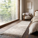 Tapis de salon et couloir tissé plat FUDGY-4