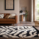 Tapis de salon et couloir tissé plat SAVANE-2