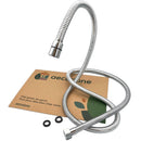 Aecodune tuyau douche 15 m premium - acier inoxidable et laiton-2