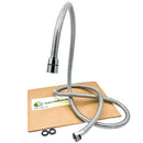 Aecodune tuyau douche 15 m premium - acier inoxidable et laiton-1