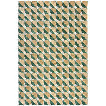 Tapis de salon moderne tissé plat TRIBECA