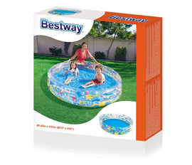 Sea World Inflatable Pool 183 x 33 cm Bestway 51005