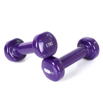 Vinilo Hanteliai Profit Violetinis 2x0,75kg DK 4102 - 0