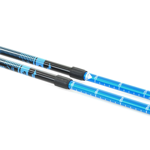 Šiaurietiškos Ėjimo Lazdos " Pacer Bjorn" Mėlyna 2 Dalių