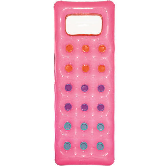 Matelas gonflable rose 188 x 71 cm bestway 43040