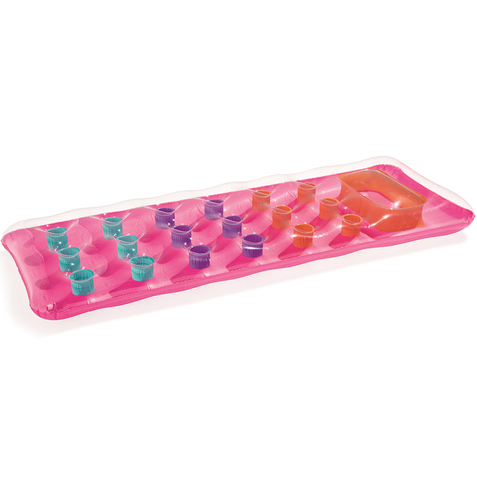 Matelas gonflable rose 188 x 71 cm bestway 43040