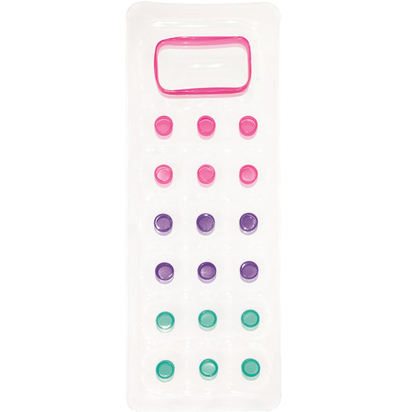 Matelas gonflable rose 188 x 71 cm bestway 43040