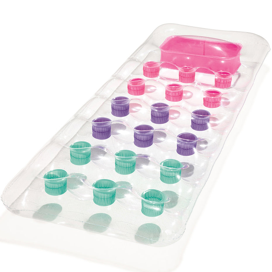Matelas gonflable rose 188 x 71 cm bestway 43040