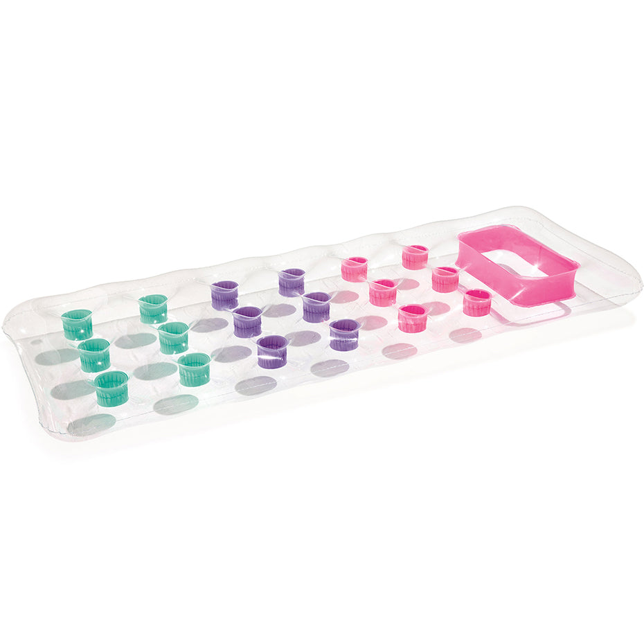 Matelas gonflable rose 188 x 71 cm bestway 43040