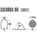 High Peak Calobra 80 Grey Dome/Igloo tent 10021-2