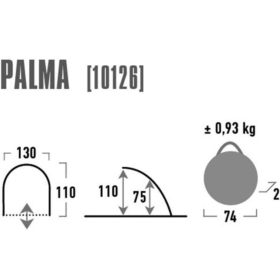 High Peak Palma Bleu, Gris