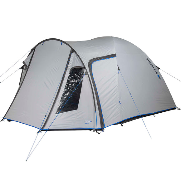 Tente dôme/igloo high peak tessin 5.0 climate protection 80 noir bleu gris