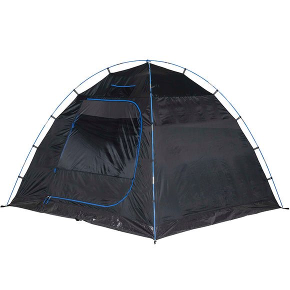 Tente dôme/igloo high peak tessin 5.0 climate protection 80 noir bleu gris