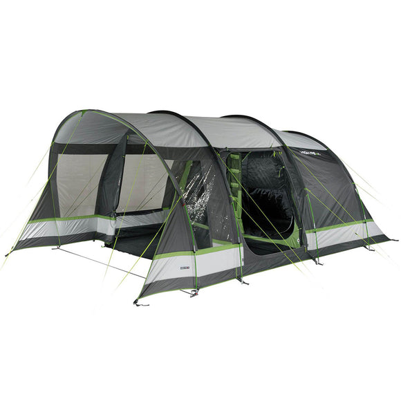 High Peak Garda 5.0 4 person(s) Green, Light grey Tunnel tent