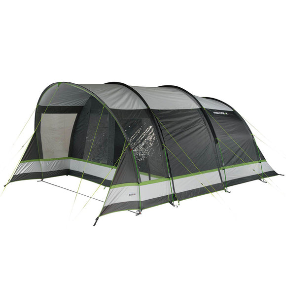 High Peak Garda 5.0 4 person(s) Green, Light grey Tunnel tent