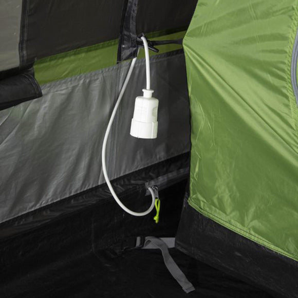 High Peak Garda 5.0 4 person(s) Green, Light grey Tunnel tent