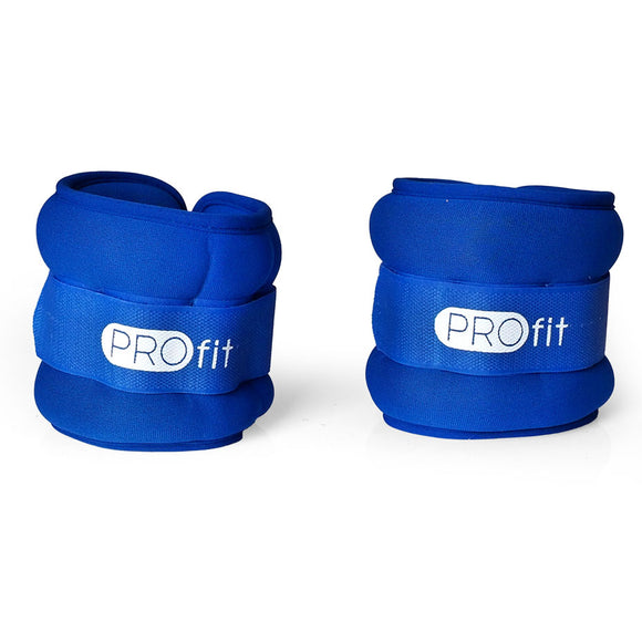 Poids pour bras et jambes profit evolution 2x25 kg bleu dk 3310