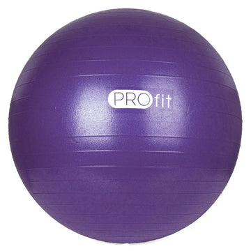 Ballon de gymnastique « Profit » 45 cm violet avec pompe DK 212