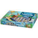 Šachmatai Ir Šaškės Pasakiškas Gyvūnų Pasaulis, 25 x 25 cm-8