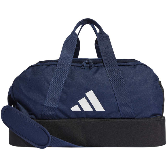 Sac de sport adidas tiro league petit modèle bleu marine ib8649
